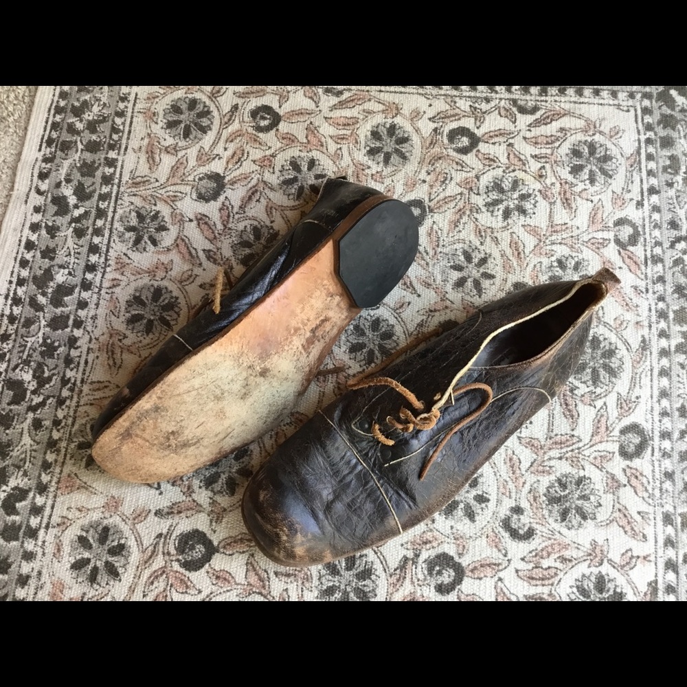 Handmade leather shoes